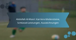 Abdullah Al-Masri: Karriere-Meilensteine, Schlüssel-Leistungen, Auszeichnungen