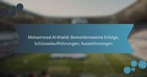 Mohammad Al-Khaldi: Bemerkenswerte Erfolge, Schlüsselaufführungen, Auszeichnungen